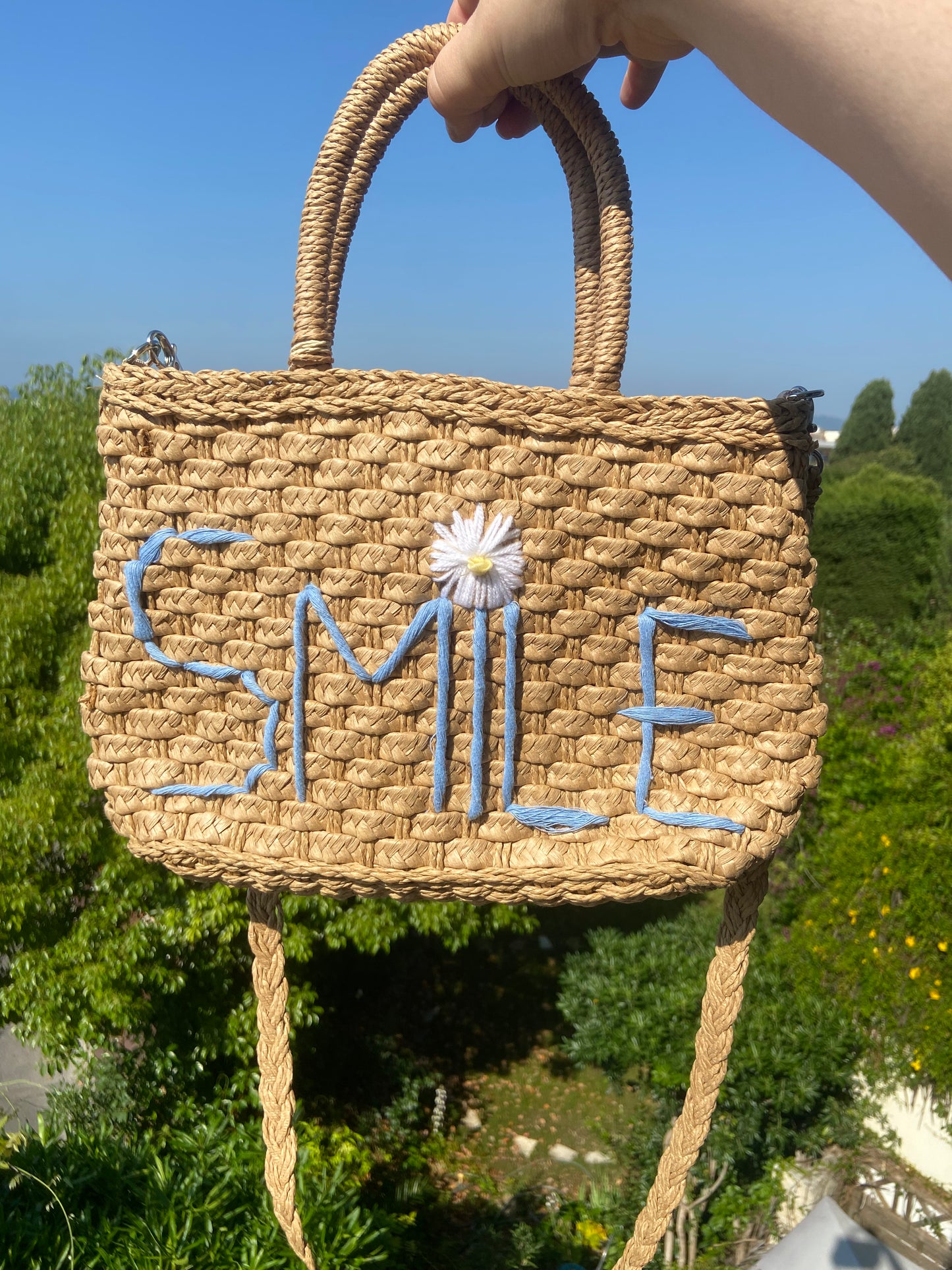 Smiling bag