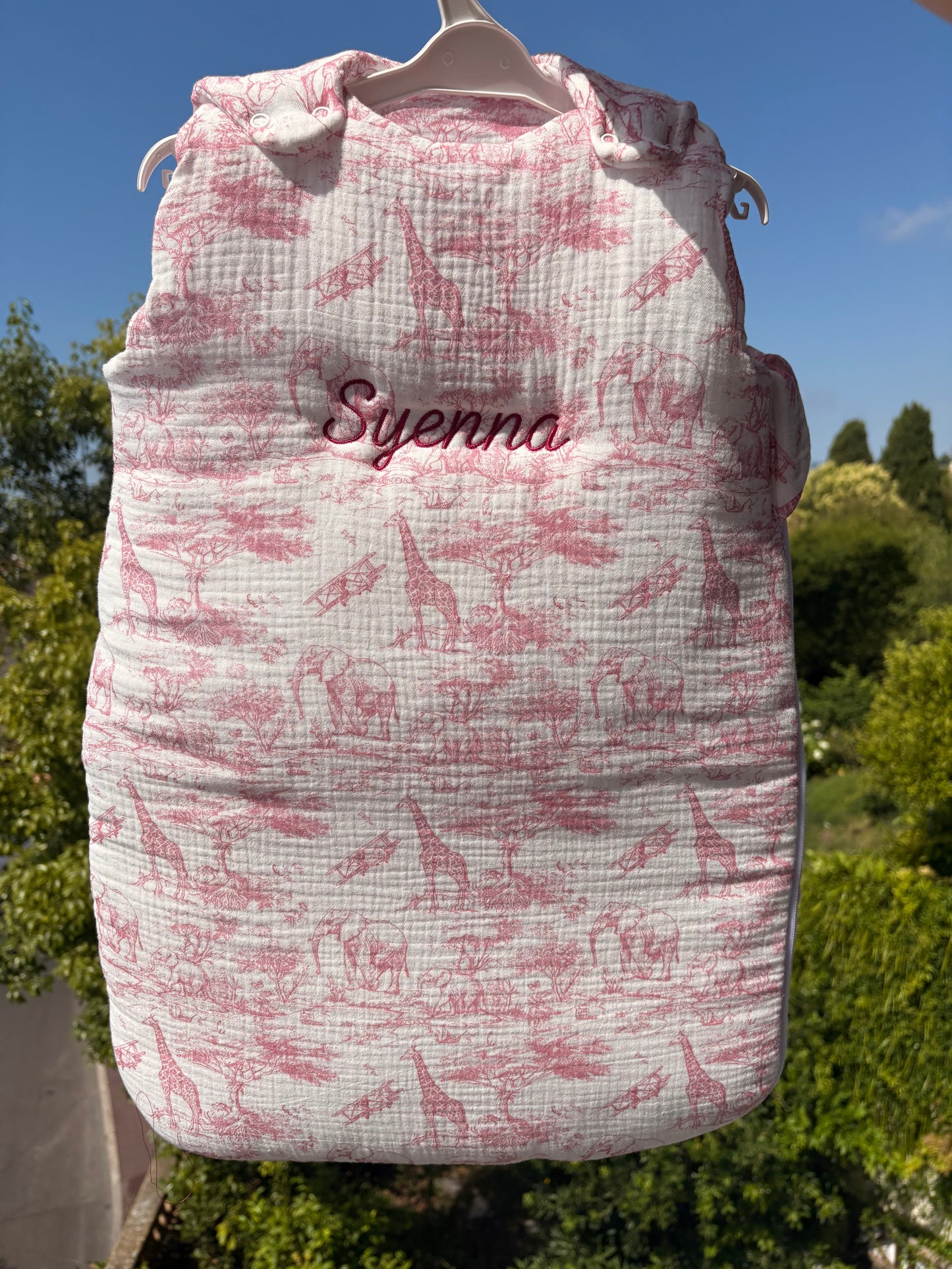 Gigoteuse personnalisée – Collection Safari