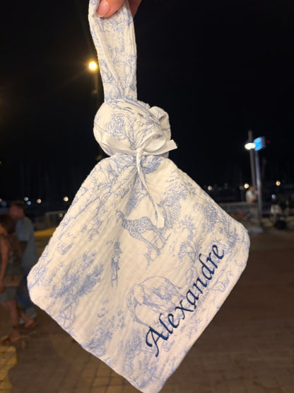 Doudou lapin personnalisé – Collection Safari