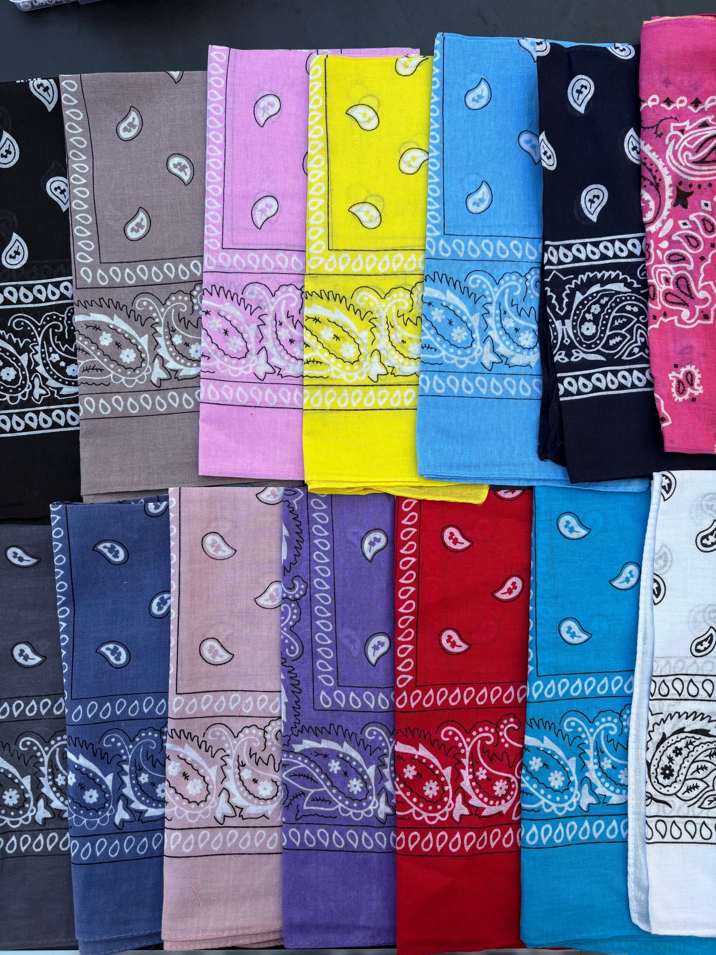 Bavoirs Bandanas brodés