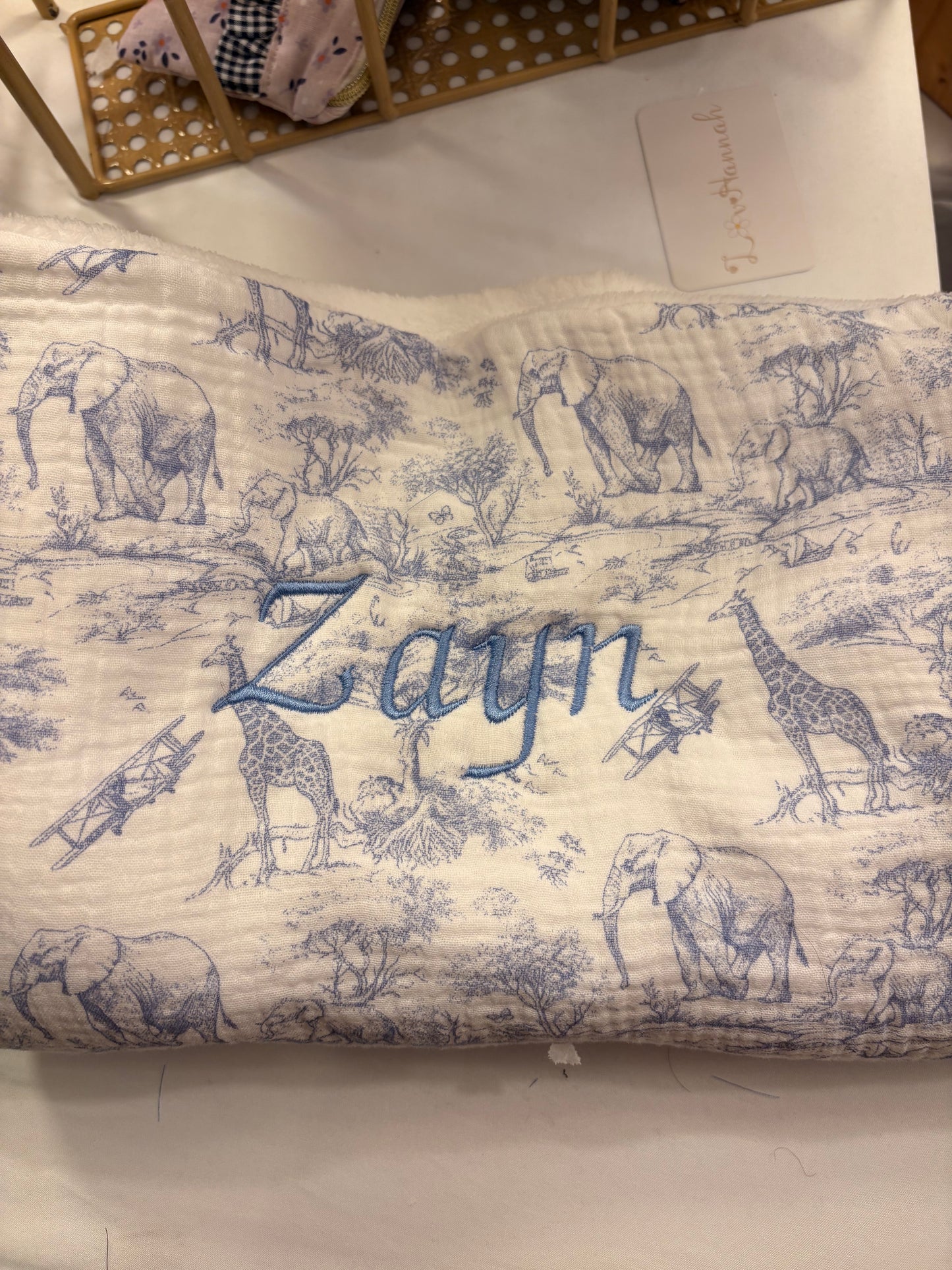 Couverture personnalisée – Collection Safari