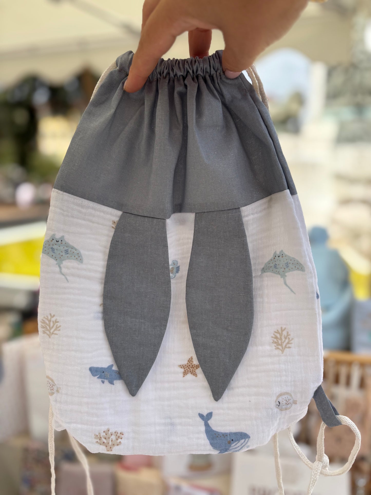 Sac pochon oreilles de lapin