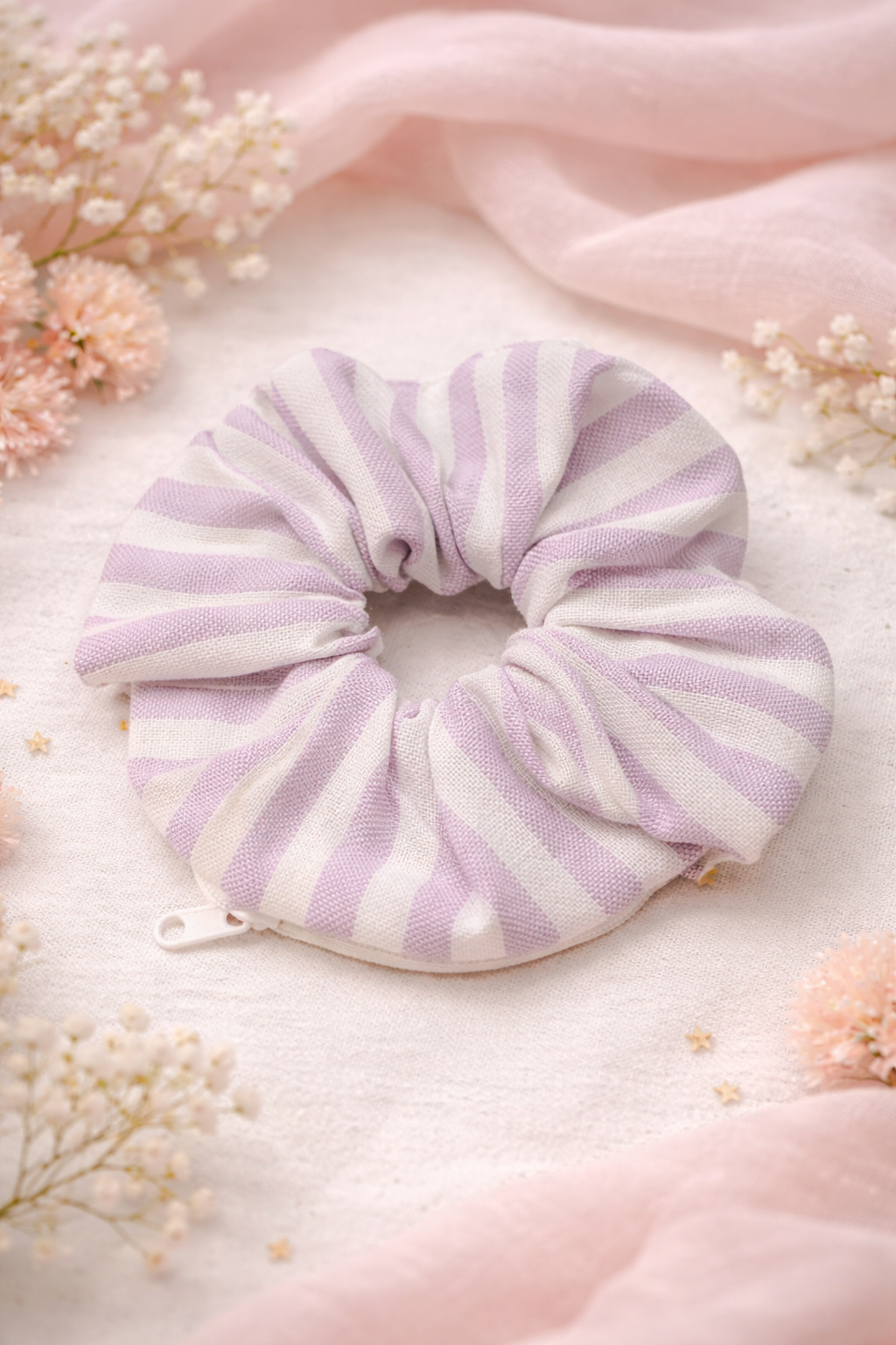 Chouchou Malin Zippé – Cache Clé & AirTag – LovHannah